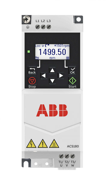 ACS180, le nouveau variateur Machinery universel d’ABB pour la fiabilité des machines et le contrôle optimal des applications